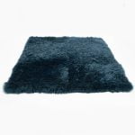 Sheep skin Rug Burgundy Masonry