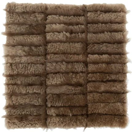 Sheepskin Rug Burgundy Vallon