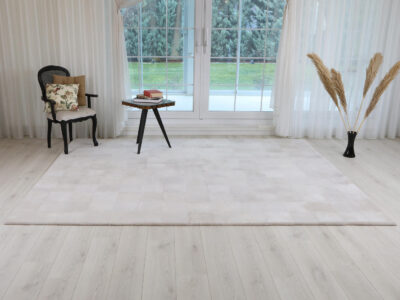 large sheepskin rug