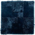 Sheepskin Rug Burgundy Meribel