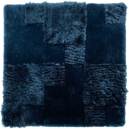 Sheepskin Rug Burgundy Meribel