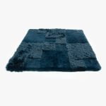 Sheepskin Rug Burgundy Meribel