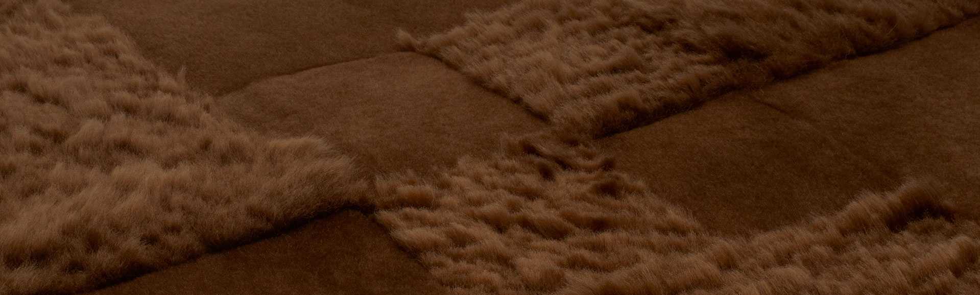 Sheepskin Rug Burgundy