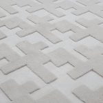 Faux Fur Rug Tetromino