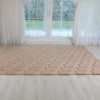 custom faux sheepskin rug